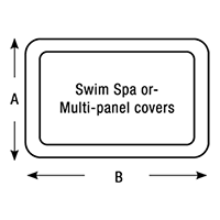 Swim Spa or Multi-panel covers